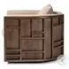 June Alcala Fawn Performance Fabric Swivel Chair