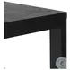 Millie Drifted Matte Black Veneer 72" Rectangular Dining Table