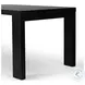 Millie Drifted Matte Black Veneer 72" Rectangular Dining Table
