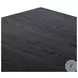 Millie Drifted Matte Black Veneer 72" Rectangular Dining Table