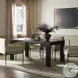 Millie Drifted Matte Black Veneer 72" Rectangular Dining Table