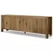 Noeline Resawn Worn Oak 4 Door Sideboard