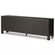 Noeline Cracked Smoked Black Veneer 4 Door Sideboard