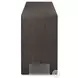 Noeline Cracked Smoked Black Veneer 4 Door Sideboard