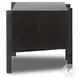 Reza Worn Black Parawood 70" Drawer Desk