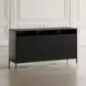 Ryder Black 60" Media Console