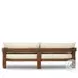 Jackson Ellor Beige 96" Upholstered Outdoor Sofa