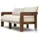 Jackson Ellor Beige 96" Upholstered Outdoor Sofa