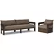 Jackson Ellor Brown Upholstered Outdoor Living Room Set