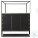 Anderson Palm Ecru Canopy Bed
