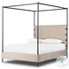 Anderson Palm Ecru Canopy Bed