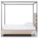 Anderson Palm Ecru Canopy Bed