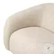 Channing Yuma Cream Performance Fabric 100" Upholstered Sofa