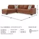 Aviemore Spice 2 Piece Sectional with LAF Chaise
