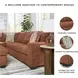 Aviemore Spice 2 Piece Sectional with RAF Chaise