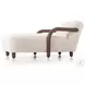 Aniston Andes Natural 34" Upholstered Chaise