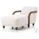 Aniston Andes Natural 34" Upholstered Chaise