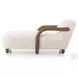 Aniston Andes Natural 34" Upholstered Chaise
