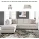 Aviemore Stone 2 Piece Sectional with LAF Chaise
