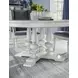Cottage Park Aged White 72" Extendable Dining Table