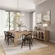 Archimedes Oak 4 Door 60" Sideboard