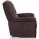Plush Buffalo Performance Fabric Power Gliding Recliner with Power Lumbar and USB Charging
