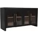 Archimedes Black 4 Door 60" Sideboard