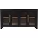 Archimedes Black 4 Door 60" Sideboard