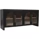 Archimedes Black 4 Door 70" Sideboard