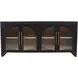 Archimedes Black 4 Door 70" Sideboard