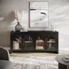Archimedes Black 4 Door 70" Sideboard