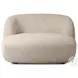 Channing Yuma Cream Performance Fabric 53" Upholstered Chaise