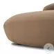 Channing Crypton Nomad Mushroom Performance Fabric 53" Upholstered Chaise