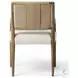 Rothler Alcala Wheat Performance Fabric Dining Armchair