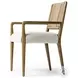 Rothler Alcala Wheat Performance Fabric Dining Armchair