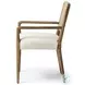 Rothler Alcala Wheat Performance Fabric Dining Armchair