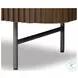 Fletcher Terra Brown Oak 73" Media Console