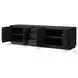 Adolfo Modern Black Ash 94" Media Console