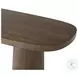 Valen Rustic Brown Oak Veneer 108" Oval Dining Table