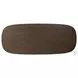 Valen Rustic Brown Oak Veneer 108" Oval Dining Table