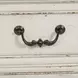 Magnolia Manor Antique White and Weathered Bark 7 Drawer Dresser with Mirror