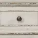 Magnolia Manor Antique White and Weathered Bark 7 Drawer Dresser with Mirror