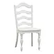Southern Manor Antique White and Weathered Bark 5 Piece Leg Base Extendable Dining Set