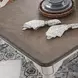 Southern Manor Antique White and Weathered Bark 7 Piece Extendable Leg Dining Set