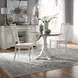 Southern Manor Antique White and Weathered Bark 3 Piece Extendable Dining Set