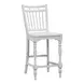 Magnolia Manor Antique White and Weathered Bark 5 Piece Extendable Gathering Dining Set