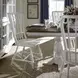Magnolia Manor Antique White and Weathered Bark 7 Piece Extendable Double Pedestal Dining Set