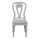 Southern Manor Antique White and Weathered Bark 7 Piece Leg Base Extendable Dining Set