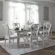 Southern Manor Antique White and Weathered Bark 7 Piece Extendable Dining Set