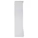 Camellia Manor Antique White and Weathered Bark 48" Bookcase